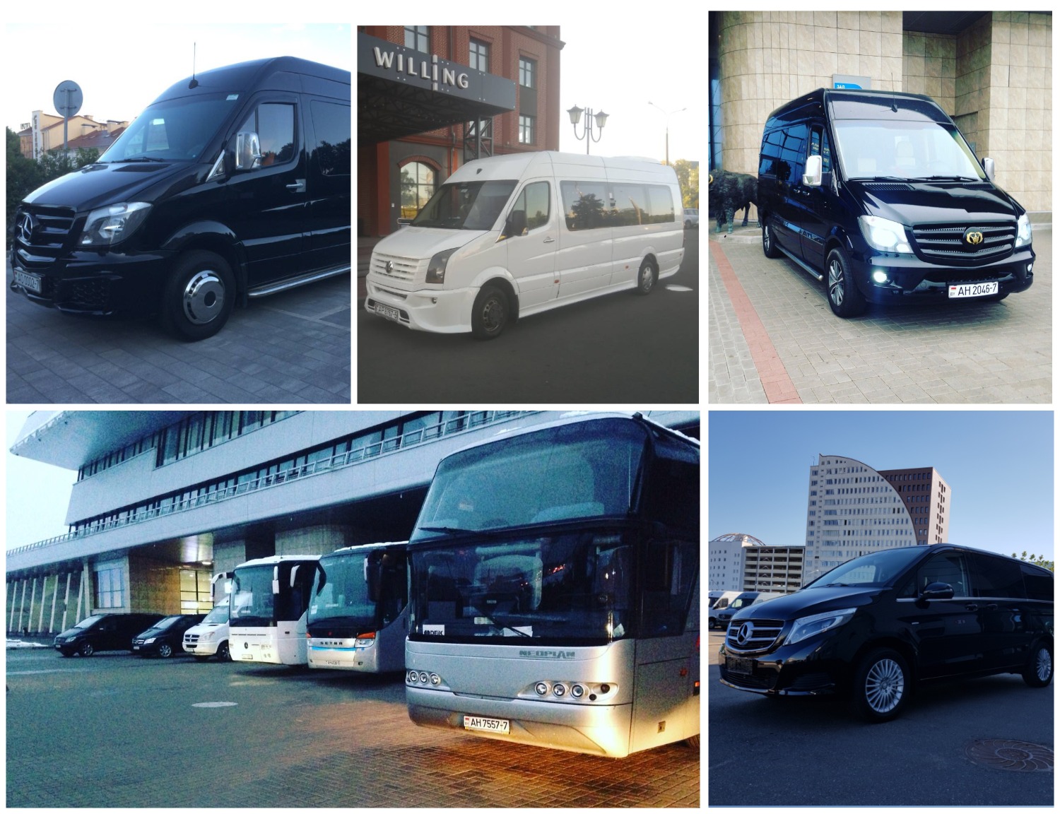 Rent cars, vans and chauffeur service in Minsk service
